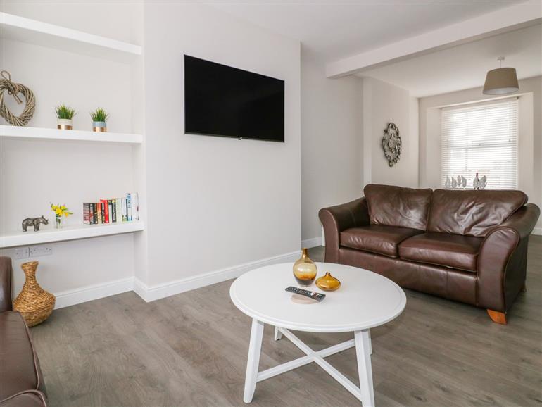 This is the living room at Seascape in Newquay