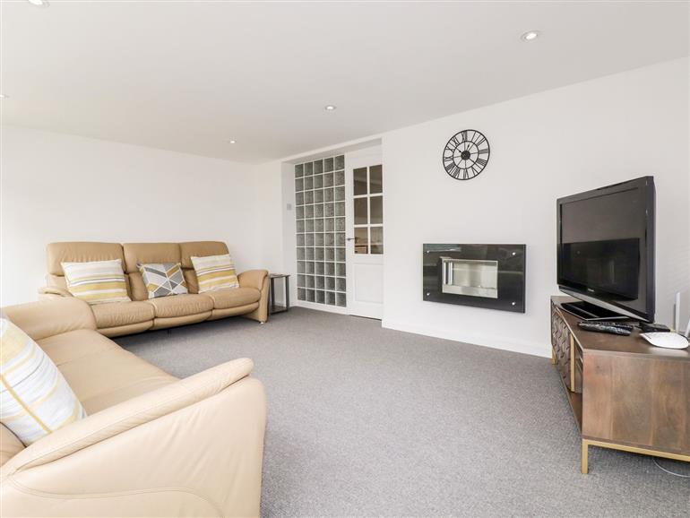 This is the living room at Stable Cottage in Newquay
