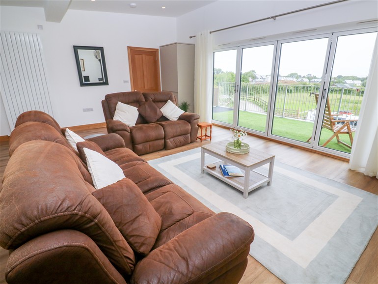This is the living room at Swallows Nest in Carbis Bay