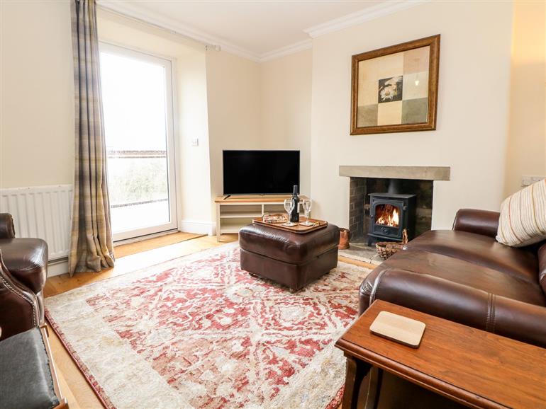 The living room at Sycamore Cottage in Darley Dale