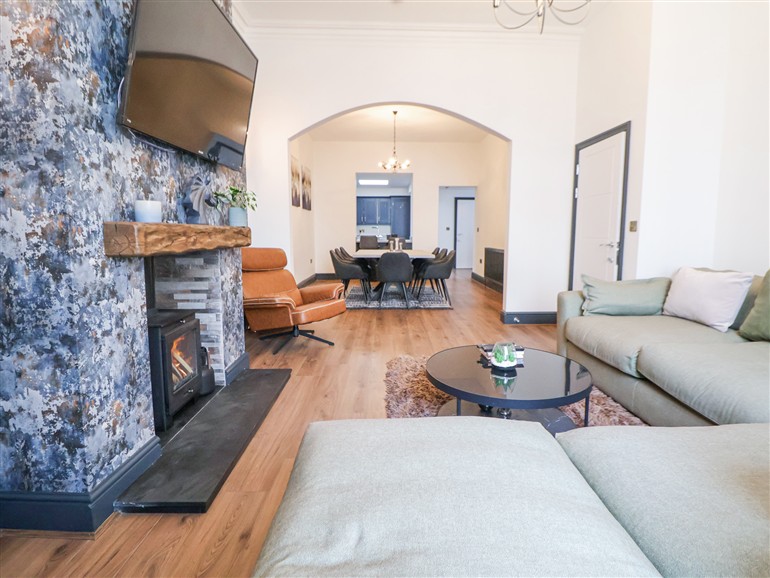 This is the living room at The Alhambra in Southport