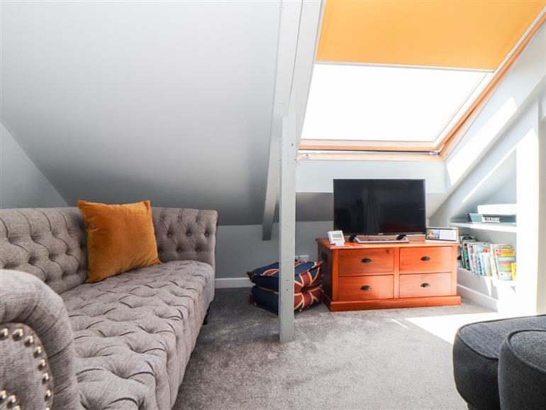 This is the living room at The Attic in Ruan Minor