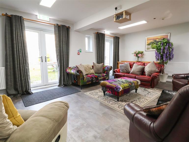 The living room at The Bevan in Bontnewydd