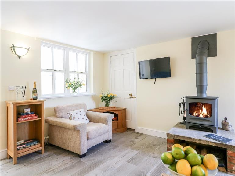 This is the living room at The Big Splash in Broxholme near Saxilby