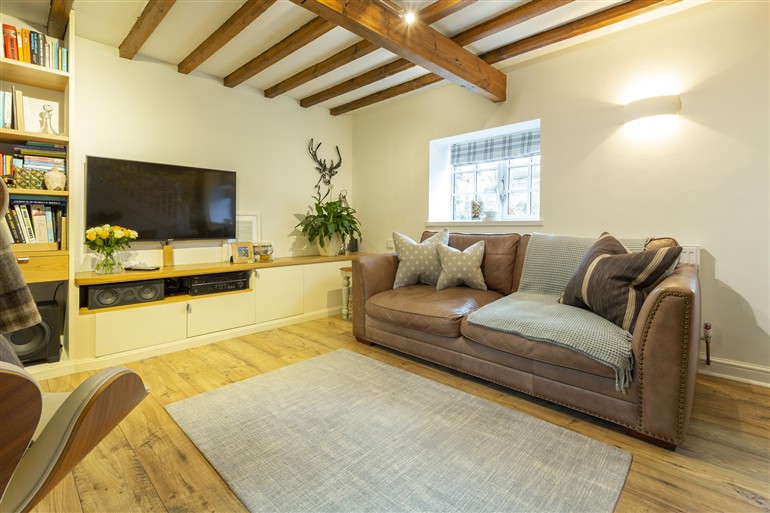 This is the living room at The Granary in Aberford