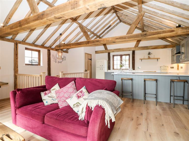 This is the living room at The Granary in Balcombe