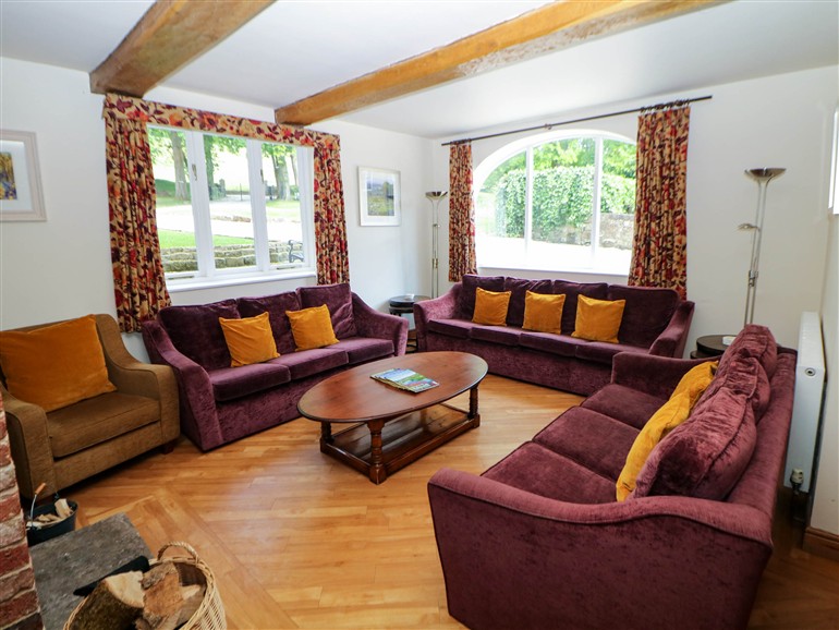 This is the living room at The Granary in Hopton