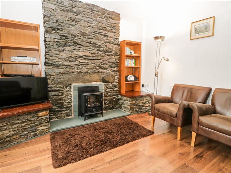 The living room at The Heights in Bowness-On-Windermere