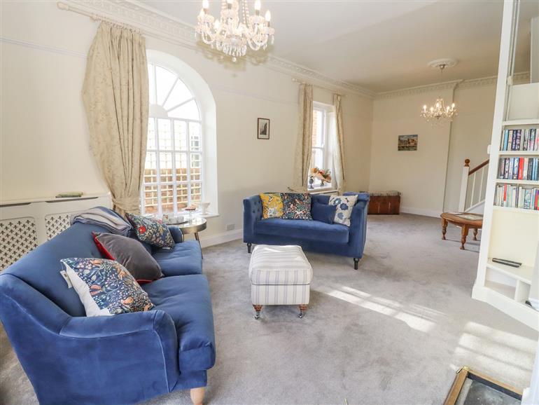 This is the living room at The Manse Studio near Malvern