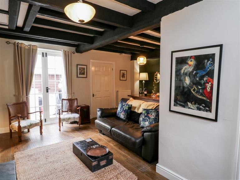This is the living room at The Nook in Whitby