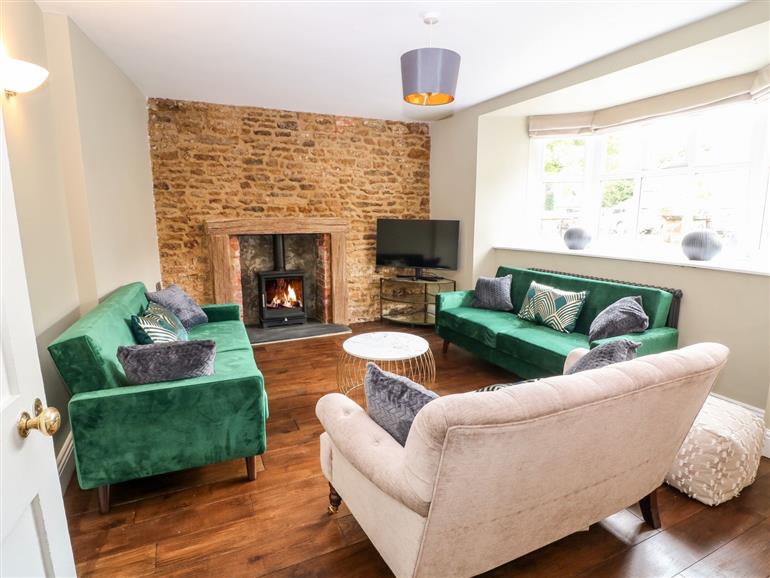 This is the living room at The Old Bakery in Hook Norton
