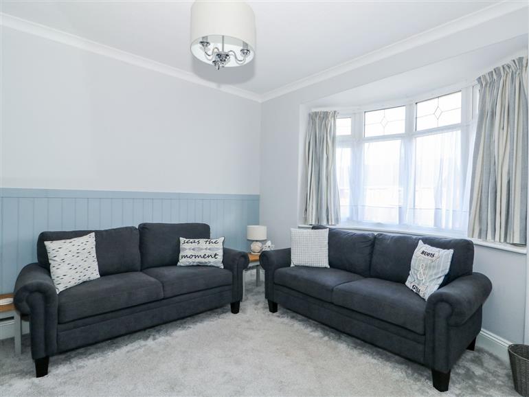The living room at The Seaside Retreat in Sutton-On-Sea