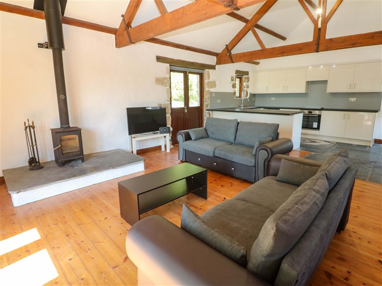 This is the living room at The Shippen in Rosudgeon