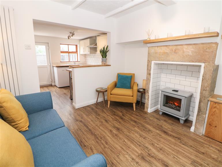 The living room at The Snug in Duffield
