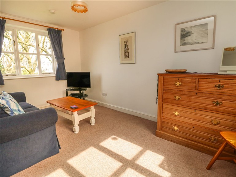 This is the living room at Tremorla in Boscastle