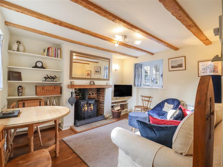 This is the living room at Wayside Cottage near Sharnbrook