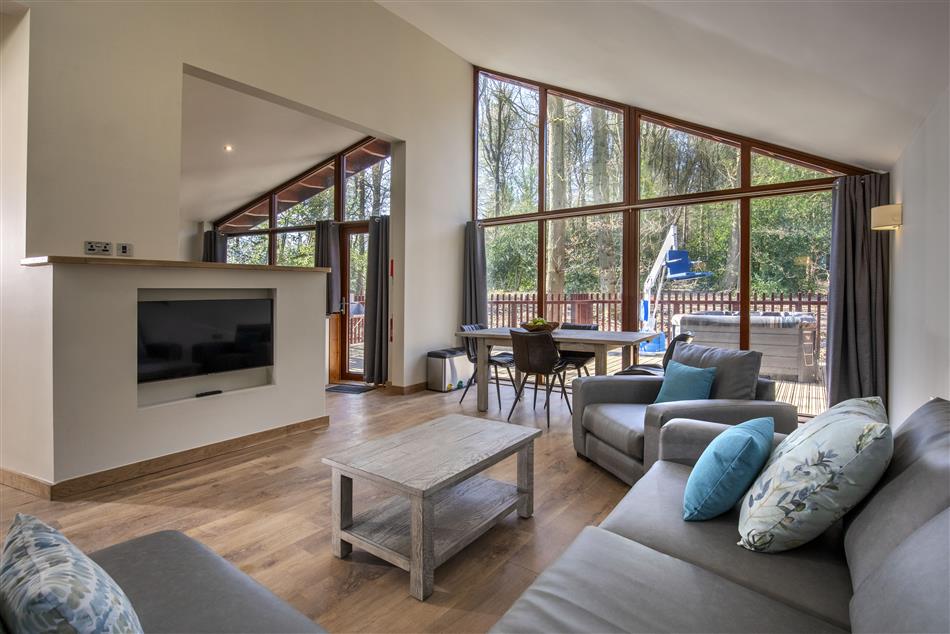 Wheelchairadapted Silver Birch at Cropton in North Yorkshire with hot tub cottage holidays