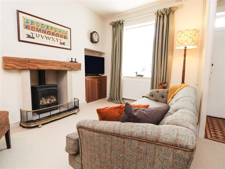 This is the living room at William’s Cottage in Waddington