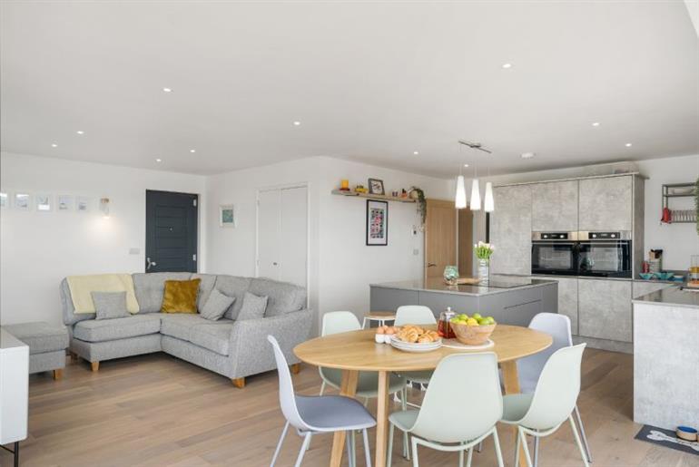 Modern furnishing throughout the whole property at Poppyfields, Ashton in Cornwall