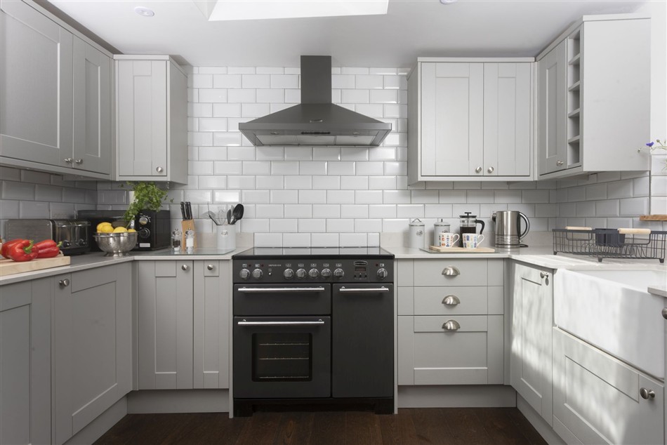 The kitchen in Mount Pleasant, St Ives