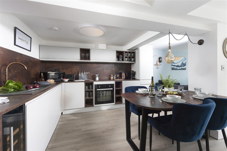 The kitchen in Offshore, Carbis Bay