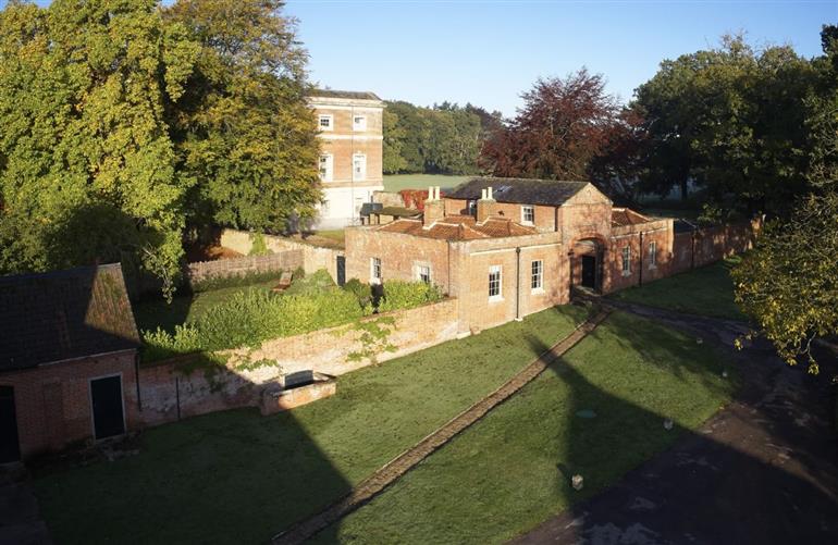 The Treasury is a luxurious one bedroom cottage on the historic and private estate of Wolterton Park at The Treasury, Blickling in  Norfolk